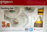 Feeding Set Pigeon lengkap Mug Peralatan makan Bayi IDE KADO