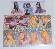 Twice yescard 第四輯 yes 專輯卡 夜光卡 透明卡 透卡 閃卡 啤牌 周邊 週邊 精品 nayeon jeongyeon momo sana jihyo mina dahyun cha