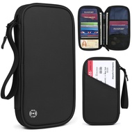 ZZRFIDAnti-Theft Card Swiping Bag Multifunctional Wallet Business Clutch Passport Case BAG Document Package Storage Wat