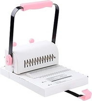 Cinch Book Binding Machine with Slide Ruler Compatible with Wire or Spiral Coils, Make Professional 