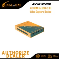 AVMATRIX HDMI to USB-C 3.1 Video Capture Device UC1218-4K / UC2218-4K