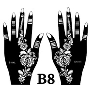 Sticker inai / Sticker Henna / Henna Stencil / Mehndi Stencil NEW DESIGN