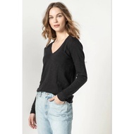 EXPRESS LONG SLEEVE SHIRT V NECK K69