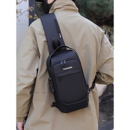 Combination Lock Anti-theft Chest Bag One-Shoulder Cross-body Men's Casual Sports Function Bag Fashi