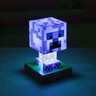 官方授權Minecraft 當個創世神藍色閃電苦力怕小夜燈