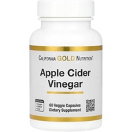 California Gold Nutrition Apple Cider Vinegar, 60 Vegetarian Capsules (450mg Per Capsule)