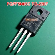 10pcs FQPF5N65C TO-220F FQPF 5N65C 5A/650V N-Channel MOSFET Transistor Original