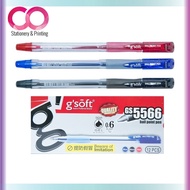 G-SOFT BALL PEN 0.6MM GS-5566 G'soft Ballpoint Pen 0.6mm BP-GS-5566