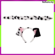 Dalmatian Dog Costume Props Headband Cartoon Animal Headbands for Kids feshuns