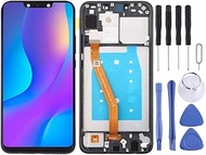 Cell Phone Accessories With Repair Tool Kit LCD Screen and Digitizer Full Assembly with Frame for Huawei Nova 3i (Black) (Color : Black)