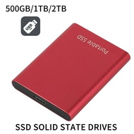tanjiaxun T5 External Solid State Disk 540MB/s Quick Transmission Metal 500G 1T 2 T Easy to Carry Type C SSD for PC