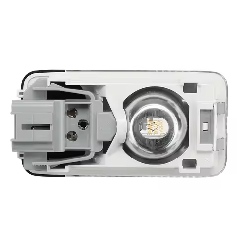 #310H Car Interior Roof Light Dome Reading Light 6362AC 6362K9 6362P3 Car Accessories (White&Black)