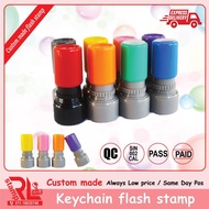 R17 Round Rubber Stamp / Pre Ink Rubber Stamp / Self Ink Rubber Stamp / Round Chop / Company Stamp