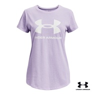 Under Armour UA Girls Sportstyle Graphic Short Sleeve อันเดอร์ อาร์เมอร์ เสื้อออกกำลังกายสำหรับเด็กผู้หญิง