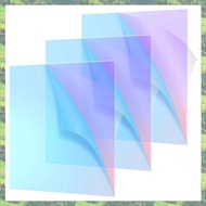 Acrylic Colored Translucent Acrylic Iridescent Radiant Sheet Laser-Cutting Acrylic Board8 x 12 Inch(