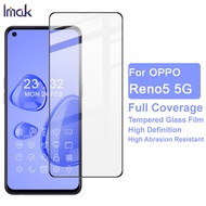 Original Imak OPPO Reno 5 5G Tempered Glass Oppo Reno5 5G Full Glue Cover Screen Protector Protective Film