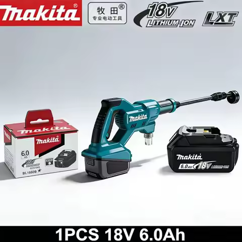 2026 new model Makita DHW180 Battery High Pressure Washer 18V Cordless Portable Cleaning Device High