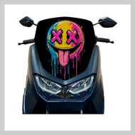 Windshield sticker - visor n max new cool motif latest 1305 - 1312