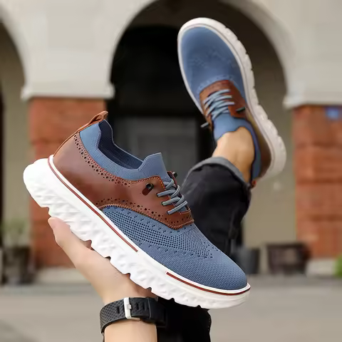 Large Size 39-48 Comfortable Men's Casual Shoes Light Fashion Sports Shoes Breath Mesh Loafers Summe