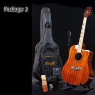 ‼️PACKAGE's of STADD DIMETRI 41'IN ACOUSTIC GUITAR W/ BUILT IN FISHMAN PICK-UP TUNER ‼️