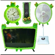 4-in-1 Headband Cover Tv42 Set Package, Fan, Clock and Remote