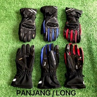 SUOMY LONG HAND GLOVE MOTORCYCLE WITH TOUCH SCREEN SARUNG TANGAN SUOMY
