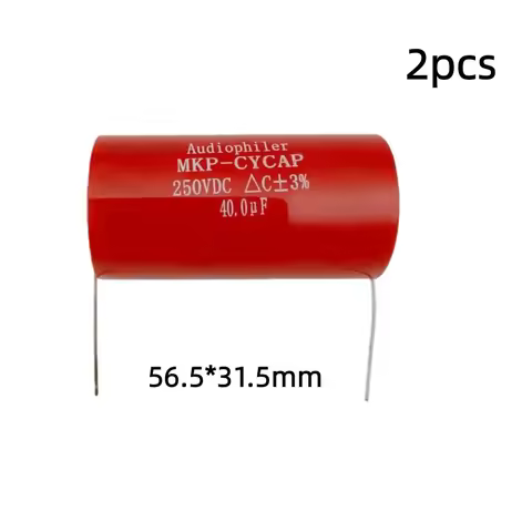 2PCS 400V2.2UF Audiophiler MKP Capacitor Audio 250V0.47UF 400V 10UF/400V1UF 630V 0.22UF 0.33UF 6.8UF