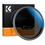 K&F Concept 49mm-82mm Variable ND Filter ND2-ND32 (1-5 Stops) Lens Filter Waterproof Scratch Resista