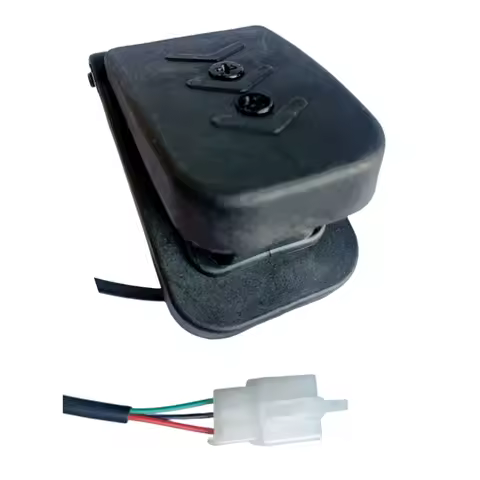 Motorcycles Electric Scooter Foot Throttle Pedal Fit for Go-Kart ATV Scooter E-Bike 4 Wheel Bike Aut