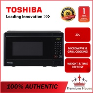 [READY STOCK] Toshiba Microwave Oven 20L ER-SM20(W)MY /MWP-MM20P(WH) ( ER-SGS20 GRILL )