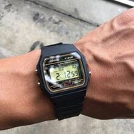 Casio Retro Square Dial Unisex Quartz Watch, Silicone Strap, Casual Daily Wear Couple Watch, Fashion