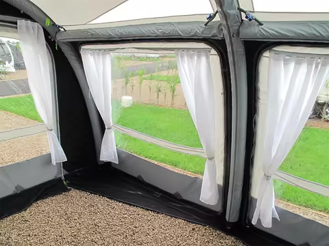 Universal 1Pair RV Curtain For Side Tent Camper Car Privacy Curtains Set For Kampa Dometic Sun Shade