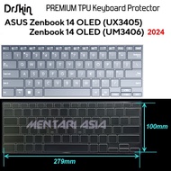 Keyboard Protector ASUS ZenBook 14 OLED UX3405 UM3406 (2024) - DrSkin Premium TPU