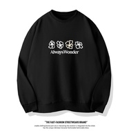Our Secret Lorm Kwong Lingling Loose Round Neck Sweatshirt Women Always Wonder Top我们的秘密Lorm邝玲玲宽松圆领卫衣
