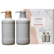 CLAYGE CLAYGE Shampoo & Treatment DN Body Bottle Set 500mL + 500mL Grey 500ml x 2