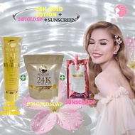 SY GLOW_6 24K GLD LTN+24K GLD SOAP+SNSCRN GEL CREAM