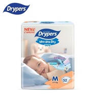 DRYPERS WEE WEE DRY TAPE BABY DIAPERS PAMPERS LAMPIN PAKAIBUANG BAYI 10+ JAM