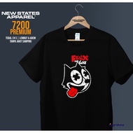 Vintage Distro T-Shirt - F3lix The Cat