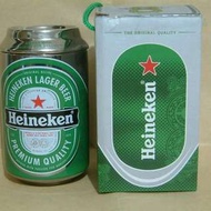 全新 Heineken 海尼根 觸感新罐 造型杯／啤酒杯  附杯蓋 ~~