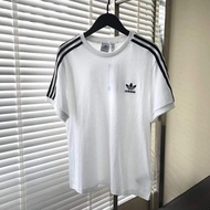 Adidas 3 Stripes Tee Shop Genuine T-Shirt In Gray Store