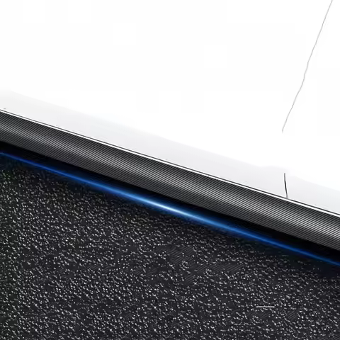 2M 5/7cm Car Side Skirt Door Anti-collision Strip Universal Carbon Fibre Decorative Sticker Wear-res