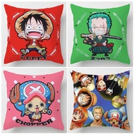 ONE PIECE popular anime pillowcase, comfortable and soft pillowcase, 45 * 45cm pillowcase, pillowcas