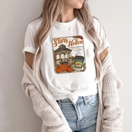 Stars Hollow Shirt Gilmore Girls T-Shirt Retro Stars Hollow Connecticut Graphic Crew Neck Top Gilmor