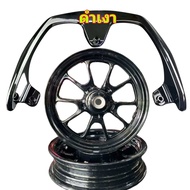 ล้อทำสีเพาเดอร์โค๊ดพร้อมกันตก HONDA GIORNO125