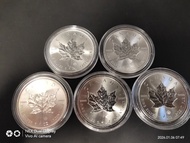 加拿大楓葉銀幣 Canada maple leaf