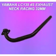 YAMAHA LC135-4S RACING MANIFUL HITAM 28MM 32MM TENGKUK TENGKOK MANIFOLD LC-135 Standard open EKZOS E