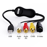 EzCAP 159 USB 2.0เสียงวิดีโอบันทึกการ์ดบันทึกภาพ CVBS Composite S-เครื่องบันทึกวีดีโอสำหรับ V8 Hi8เค