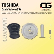 AW-A750MM / AW-A750SM / AW-A820MM / AW-8480S / AW-E900L / AW-F820SM TOSHIBA DRAIN VALVE ASSY WASHING