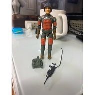 Flash V1 Straight Arm G.I. Joe 1982 Hasbro Vintage GI JOE Action Figure Missing Visor - Preloved