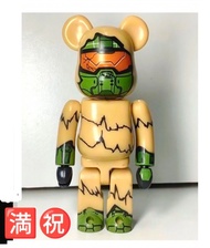 🈵㊗️ 只在觀塘貨倉交收 美品 MEDICOM Halo Bearbrick 100% 熊仔 Bear Brick  Series 28 Medicom 🈵㊗️